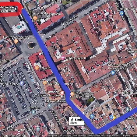 Loft Centrico En Cercano Al Tajo Y Plaza De Toros Con Wifi Y Parking Opcional Appartamento