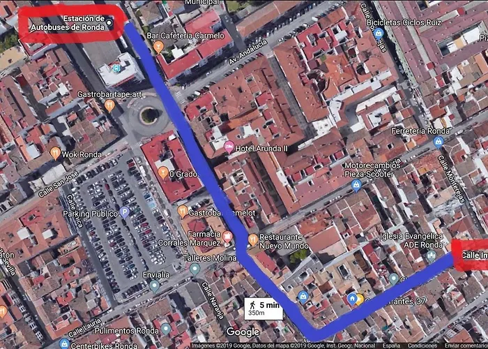 Loft Centrico En Cercano Al Tajo Y Plaza De Toros Con Wifi Y Parking Opcional 公寓